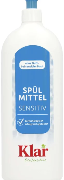 Klar Spülmittel sensitiv: duftfrei, vegan