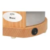 KoMo Fidibus Magic: Getreidemühle Holz - Edelstahl Design