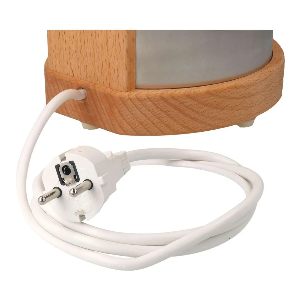 KoMo Fidibus Magic: Getreidemühle Holz - Edelstahl Design