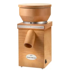 KoMo Fidibus Medium - kleine, starke Getreidemühle aus Buchenholz