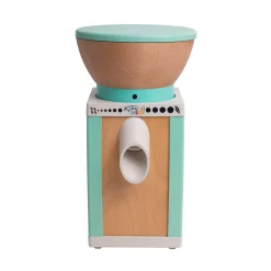KoMoMio - 360 Watt Getreidemühle aus Holz mit farbigen Elementen