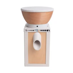 KoMoMio - 360 Watt Getreidemühle aus Holz mit farbigen Elementen