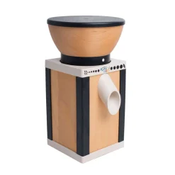 KoMoMio - 360 Watt Getreidemühle aus Holz mit farbigen Elementen