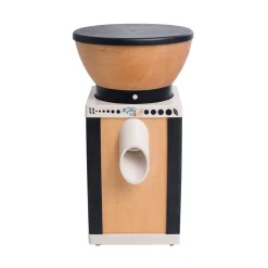 KoMoMio - 360 Watt Getreidemühle aus Holz mit farbigen Elementen