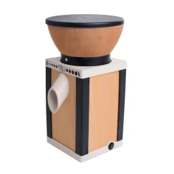 KoMoMio - 360 Watt Getreidemühle aus Holz mit farbigen Elementen