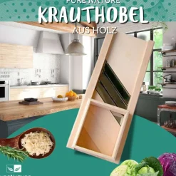 Krauthobel 40x15 cm: schöner Krauthobel Holz