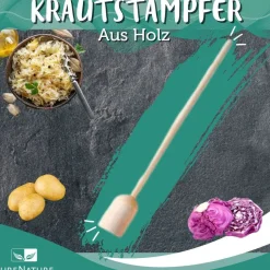 Krautstampfer aus Holz in der Länge 60 cm kaufen