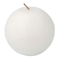 Kugelkerze 8 cm aus pflanzlichem Stearin, durchgefärbt