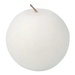 Kugelkerze 8 cm aus pflanzlichem Stearin, durchgefärbt