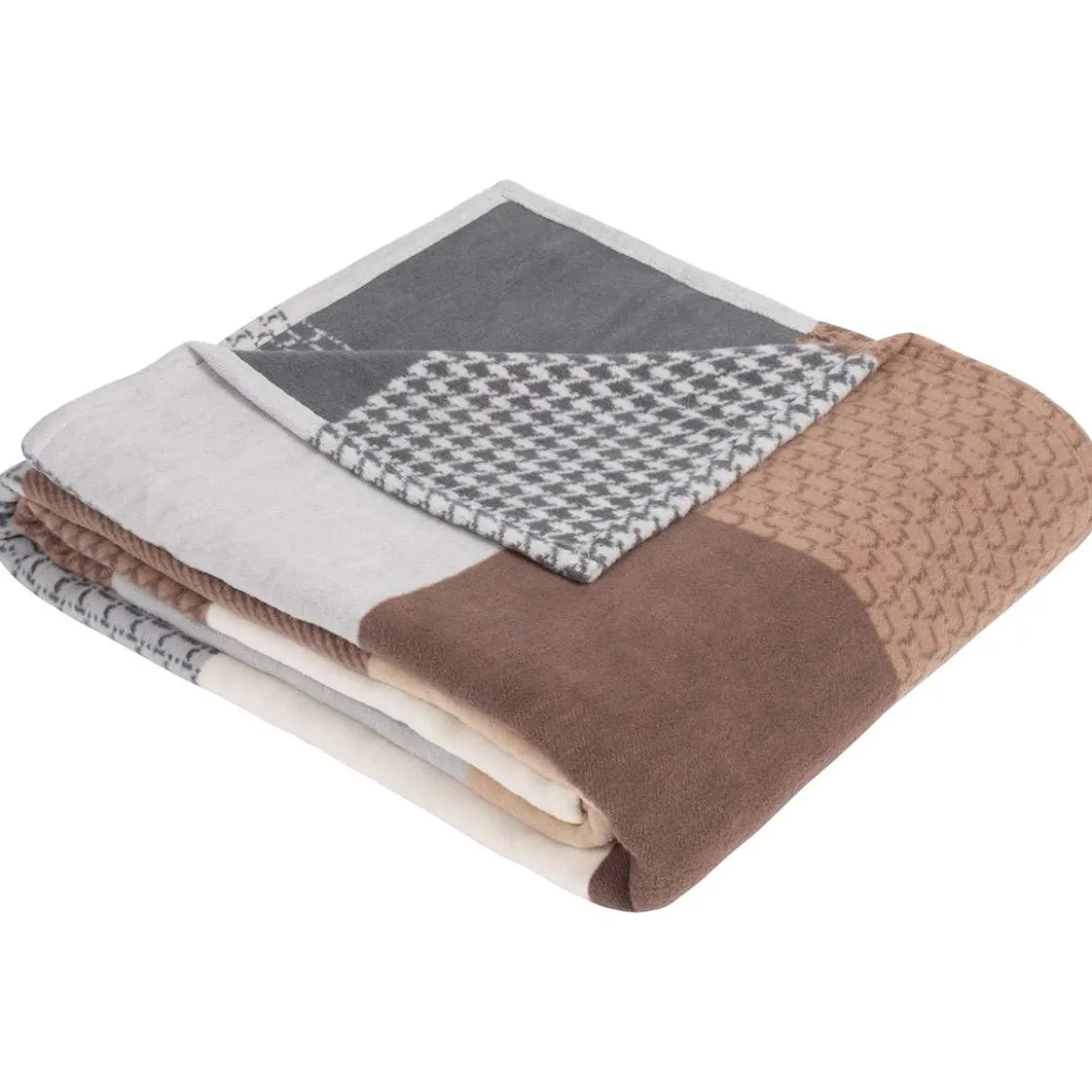 Kuscheldecke Pittsburgh: Wohndecke aus Bio-Baumwolle