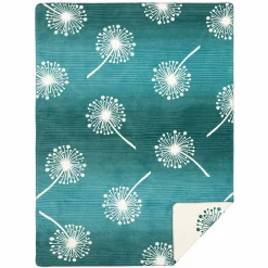 Kuscheldecke Pusteblume Made in Germany aus Traditionsweberei