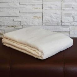 Kuschelige Babydecke aus BIO-Baumwolle naturbelassen