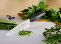 Kyocera Keramikmesser FK-110-WH & Keramikschäler- Sparset
