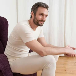 Lange Herren Unterhosen aus Baumwolle für warme Beine
