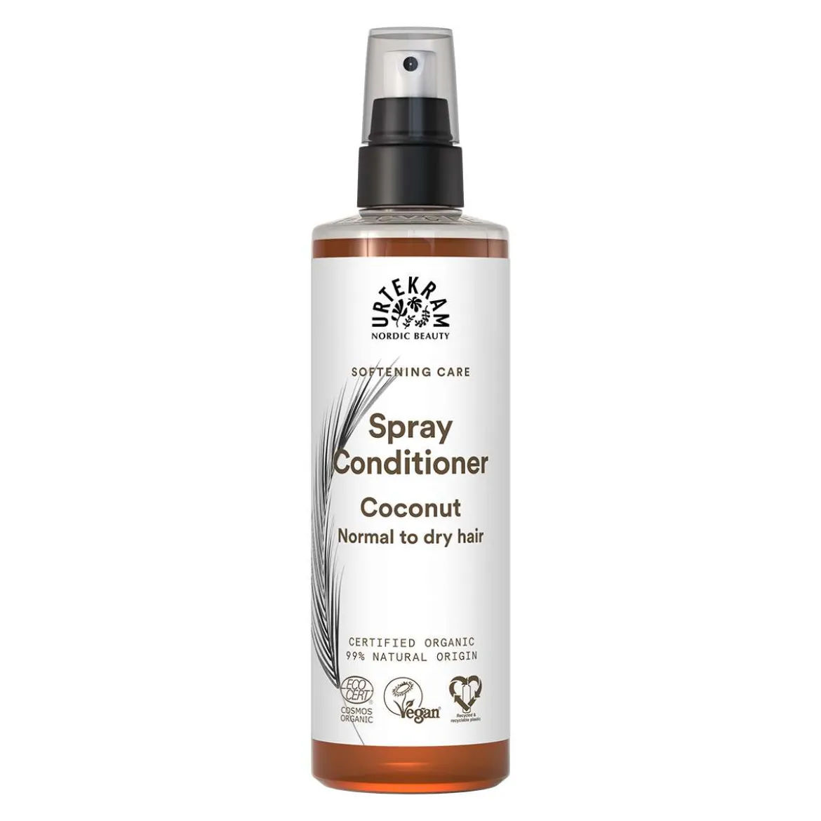 Leave in Conditioner ohne Silikone (Urtekram Kokos) - 250ml Flasche