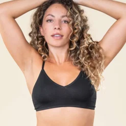 Living Crafts Damen Bustier Tamilla aus Bio-Baumwolle, 2er-Pack