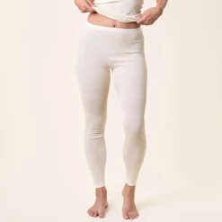 Living Crafts Damen lange Unterhose Fenja aus Bio-Merinowolle und Seide