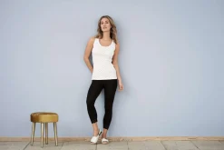 Living Crafts Damen 7/8-Leggings Clara aus Bio-Baumwolle