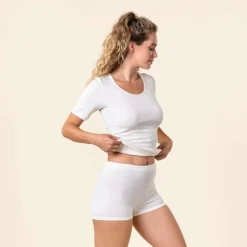 Living Crafts Damen Shorts Janette aus Bio-Baumwolle