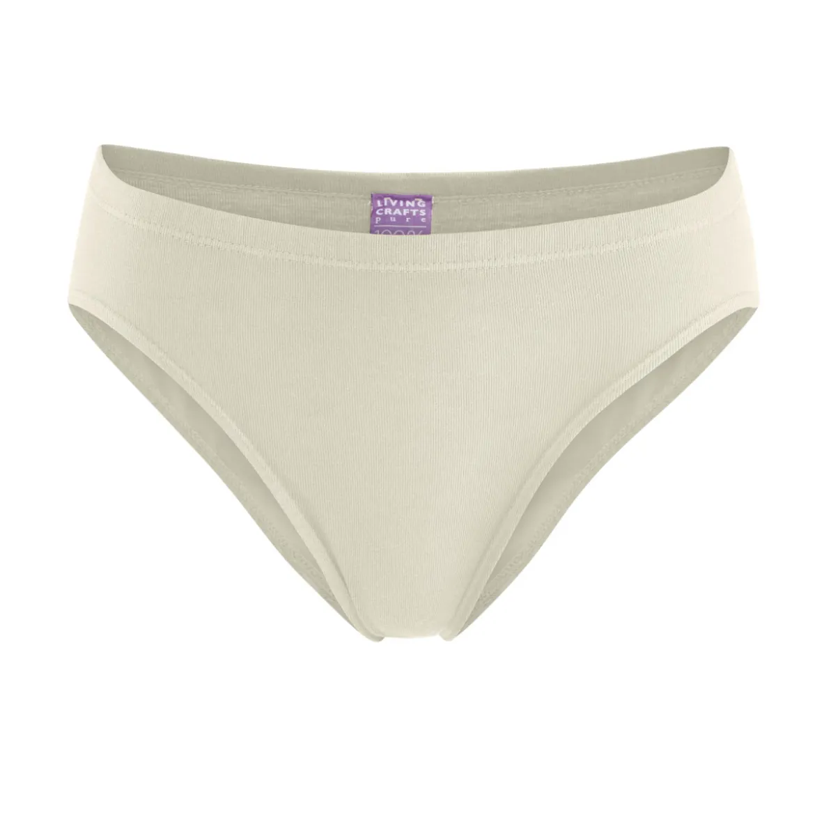 Living Crafts Damen Tanga-Slip Josefine aus Bio-Baumwolle