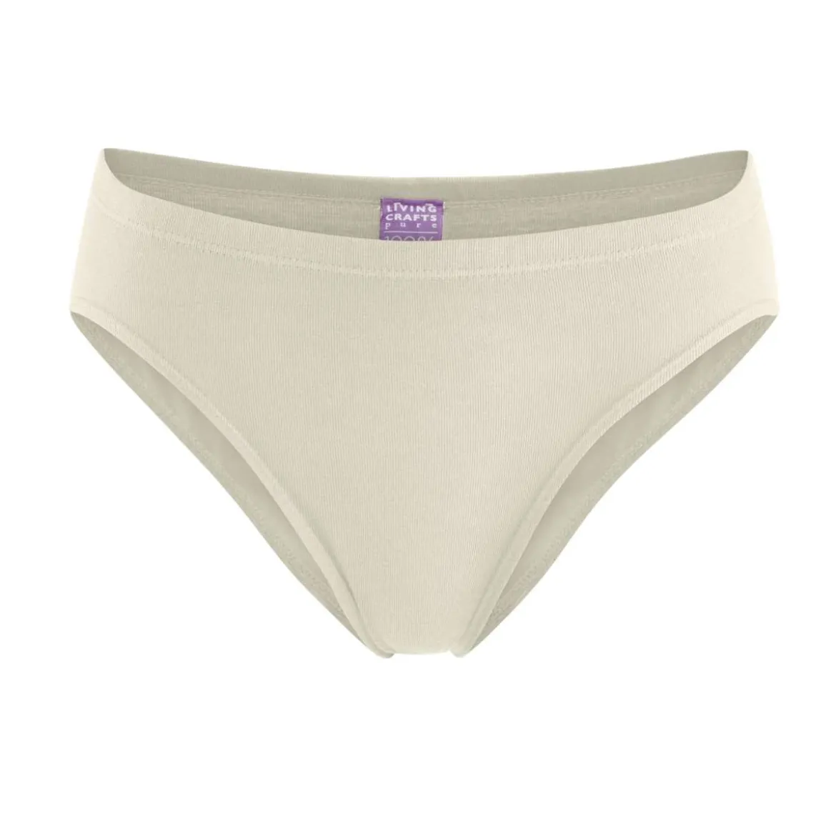 Living Crafts Damen Tanga-Slip Josefine aus Bio-Baumwolle