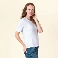 Living Crafts Damen T-Shirt Tabera aus Bio-Baumwolle