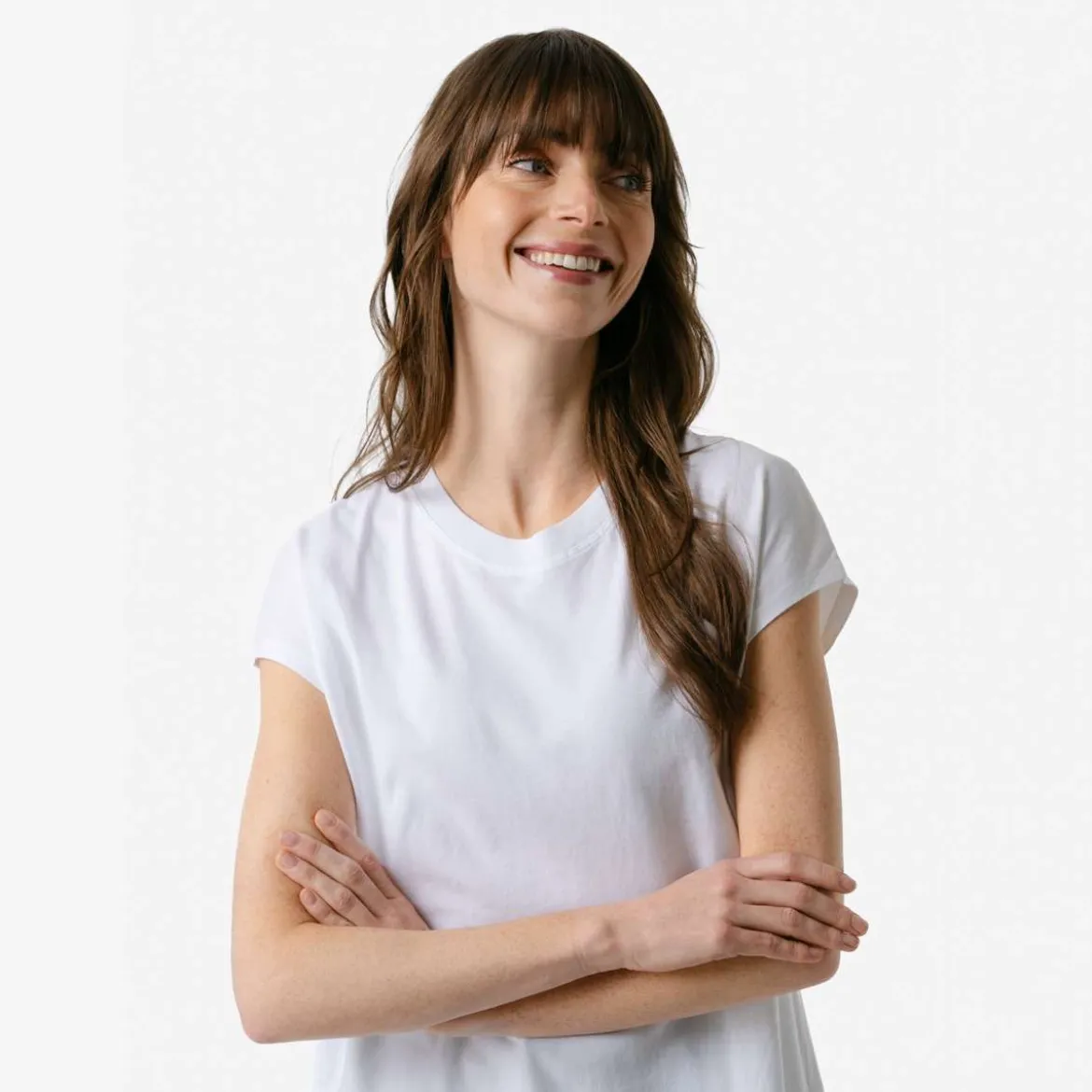 Living Crafts Damen T-Shirt Tida aus Bio-Baumwolle