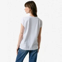 Living Crafts Damen T-Shirt Tida aus Bio-Baumwolle