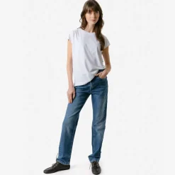 Living Crafts Damen T-Shirt Tida aus Bio-Baumwolle