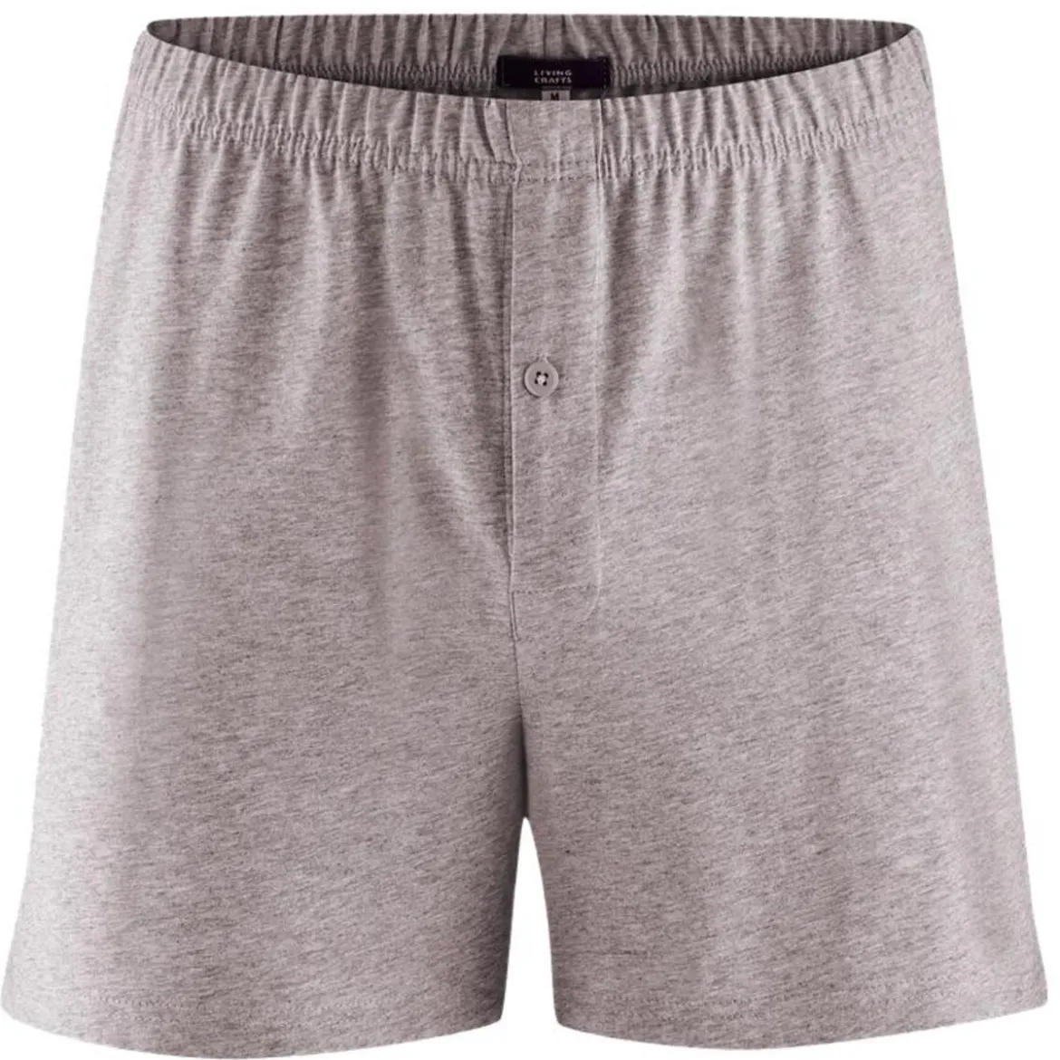 Living Crafts Herren Boxer-Shorts Ben aus Bio-Baumwolle