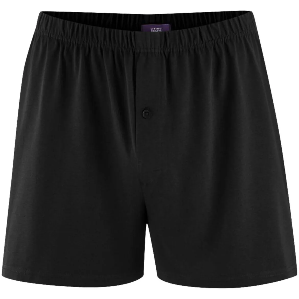 Living Crafts Herren Boxer-Shorts Ben aus Bio-Baumwolle