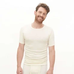 Living Crafts Herren Kurzarm-Shirt Jacob aus Bio-Baumwolle