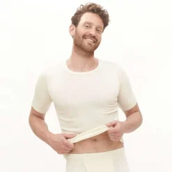 Living Crafts Herren Kurzarm-Shirt Jacob aus Bio-Baumwolle