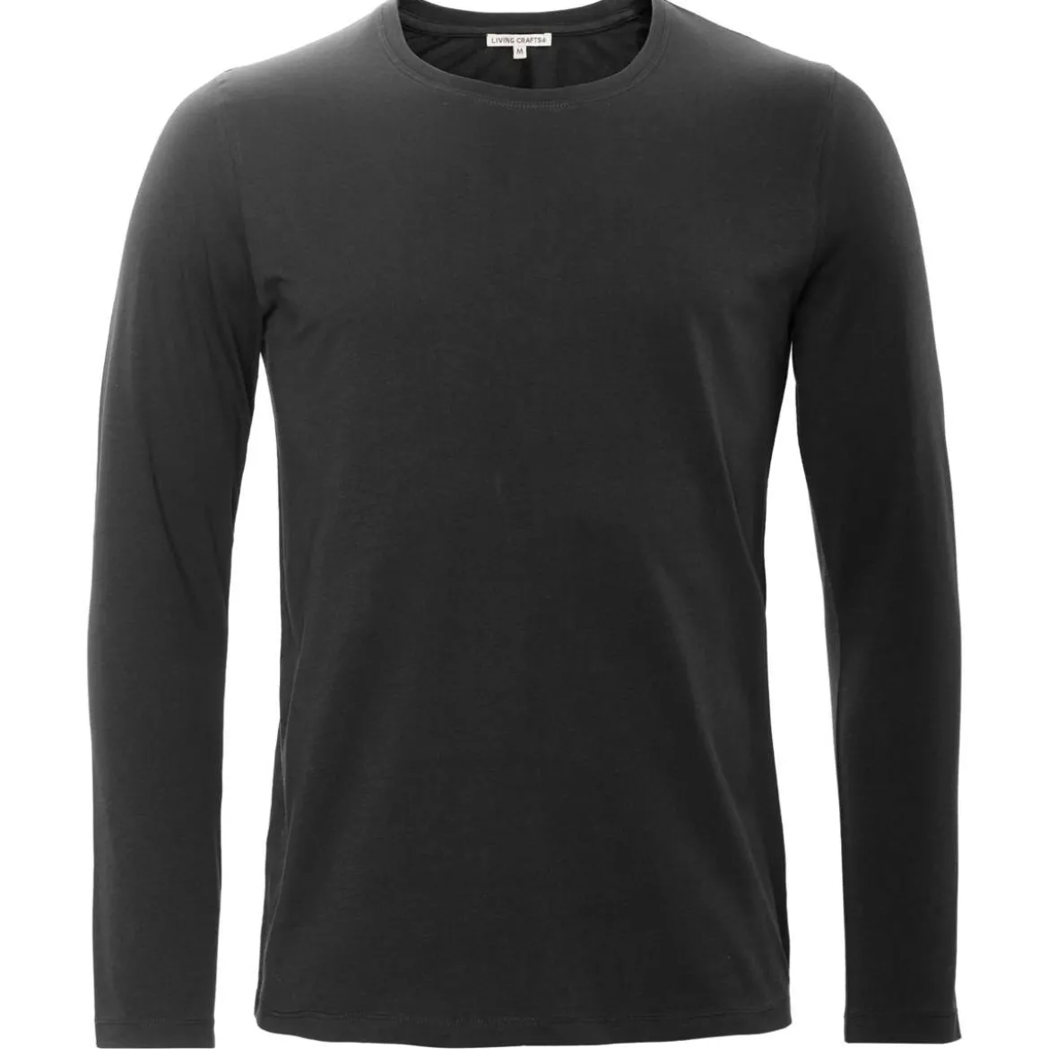 Living Crafts Herren Langarm-Shirt Terik aus Bio-Baumwolle