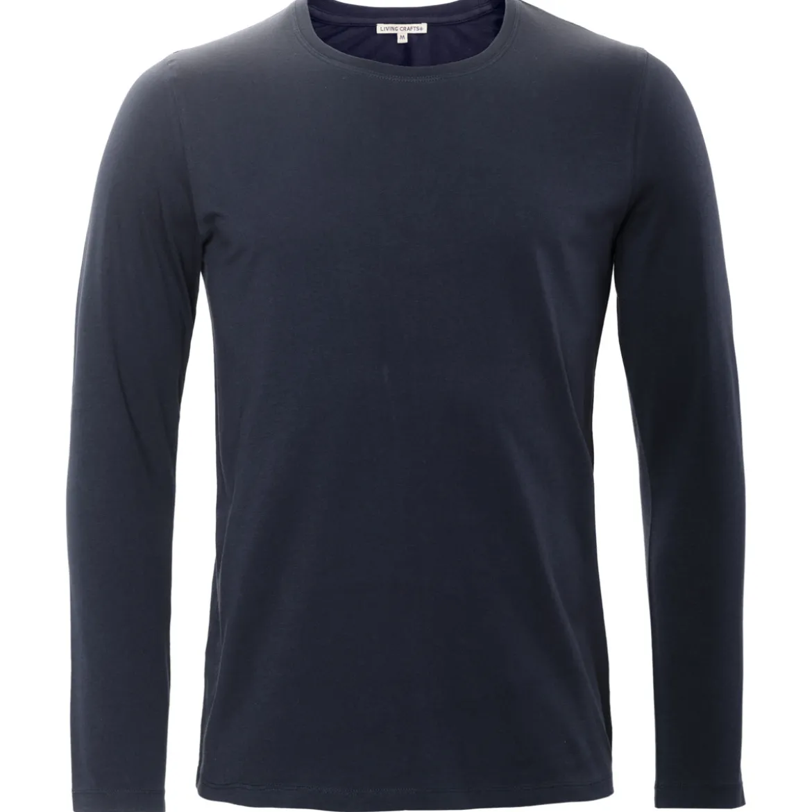 Living Crafts Herren Langarm-Shirt Terik aus Bio-Baumwolle