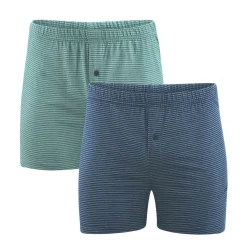 Living Crafts Herren Schlüpfer mit Bein - Basics im Doppelpack