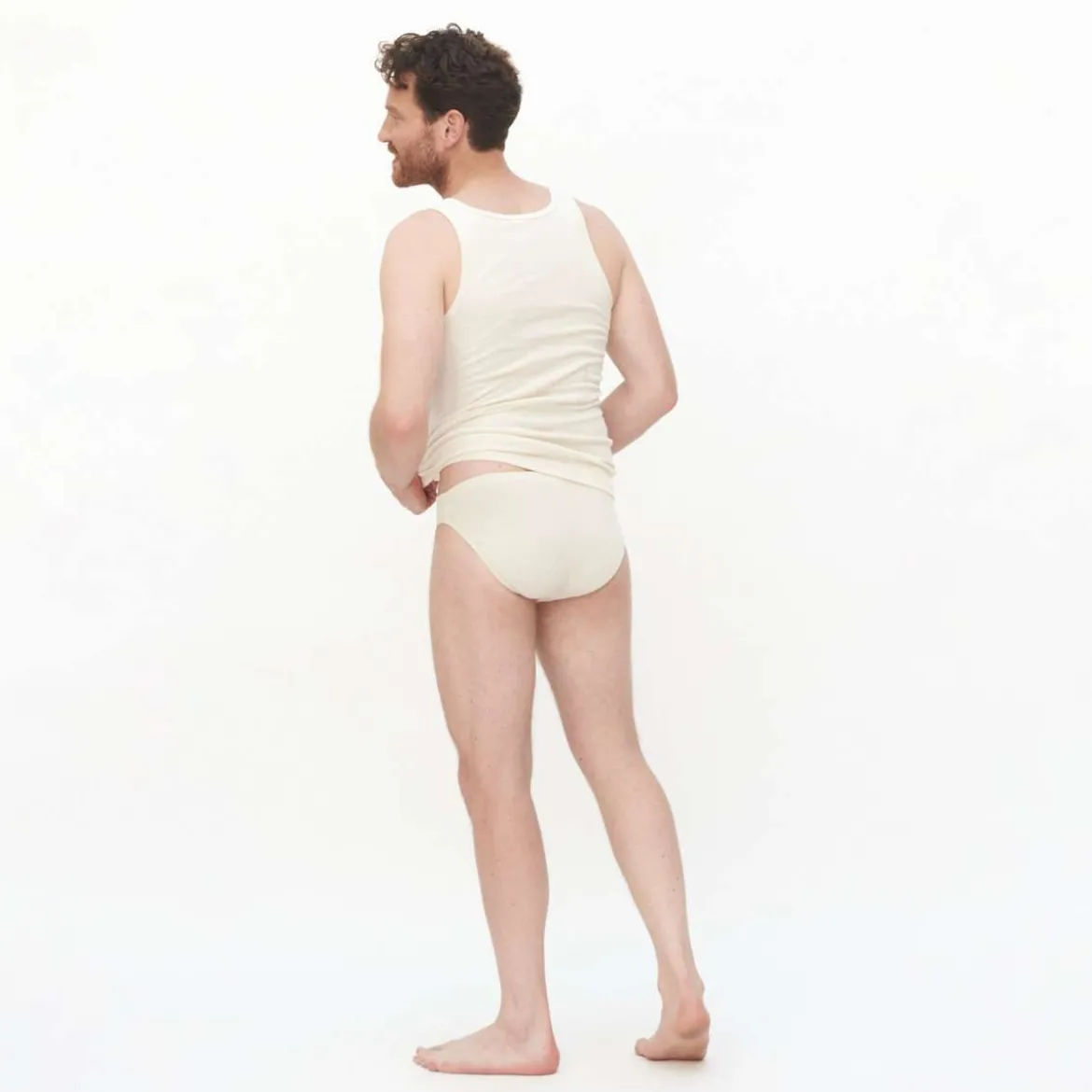 Living Crafts Herren Slip Jan aus Bio-Baumwolle