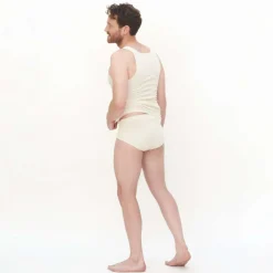 Living Crafts Herren Slip Julius aus Bio-Baumwolle mit Eingriff