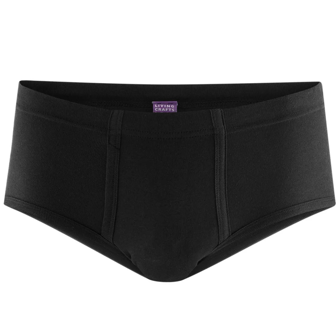 Living Crafts Herren Slip Julius aus Bio-Baumwolle mit Eingriff