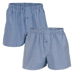 Living Crafts lockere Boxershorts im Doppelpack für Herren