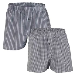 Living Crafts lockere Boxershorts im Doppelpack für Herren