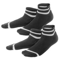 Living Crafts Unisex Sneaker-Socken Orell aus Bio-Baumwolle, 2er-Pack