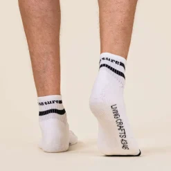 Living Crafts Unisex Sneaker-Socken Orell aus Bio-Baumwolle, 2er-Pack