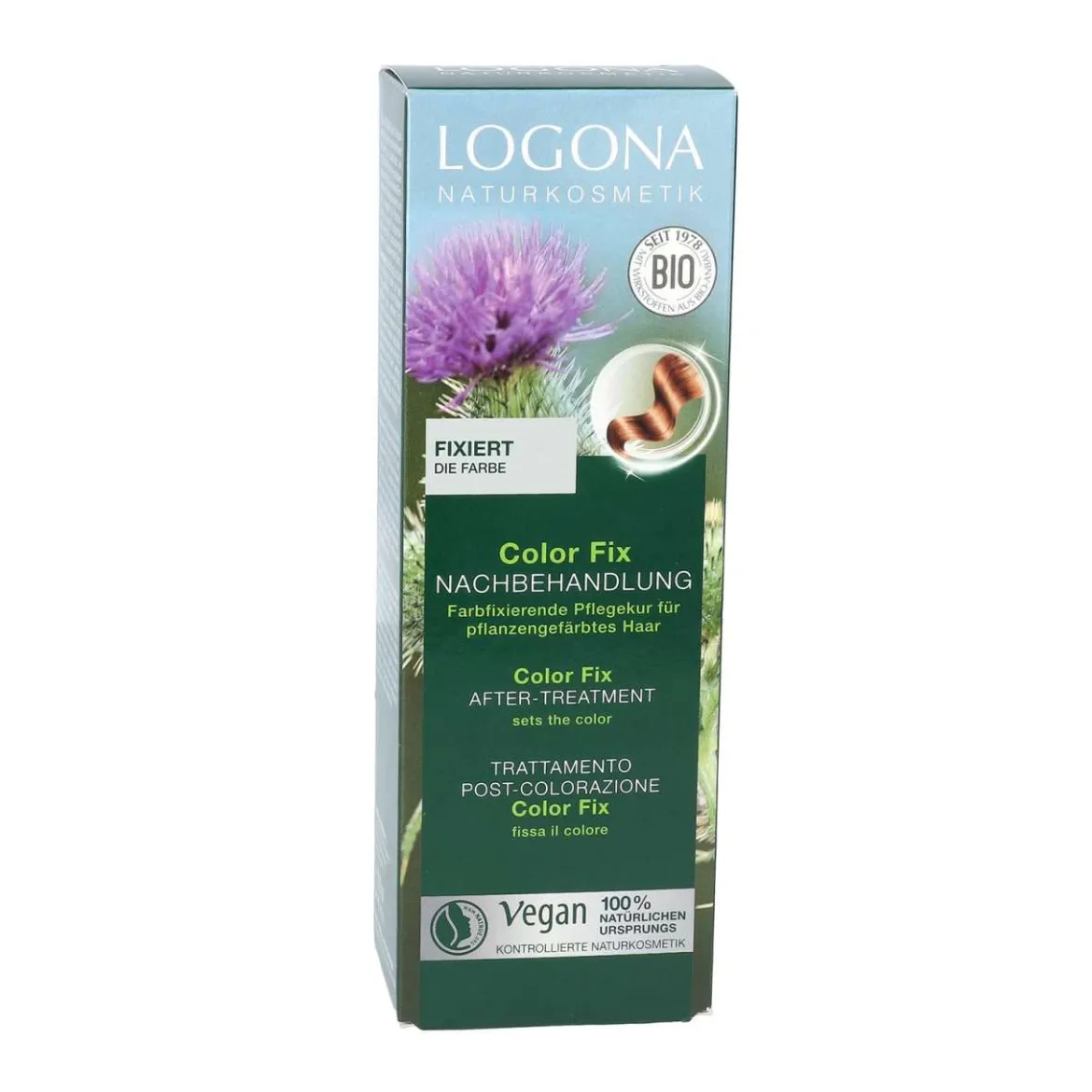 Logona Color Conditioner - der Pflanzenhaarfarbe Fixierer