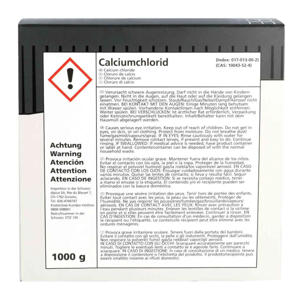 Luftentfeuchter-Nachfüllpack 1kg - Salzblock für Cube Entfeuchter