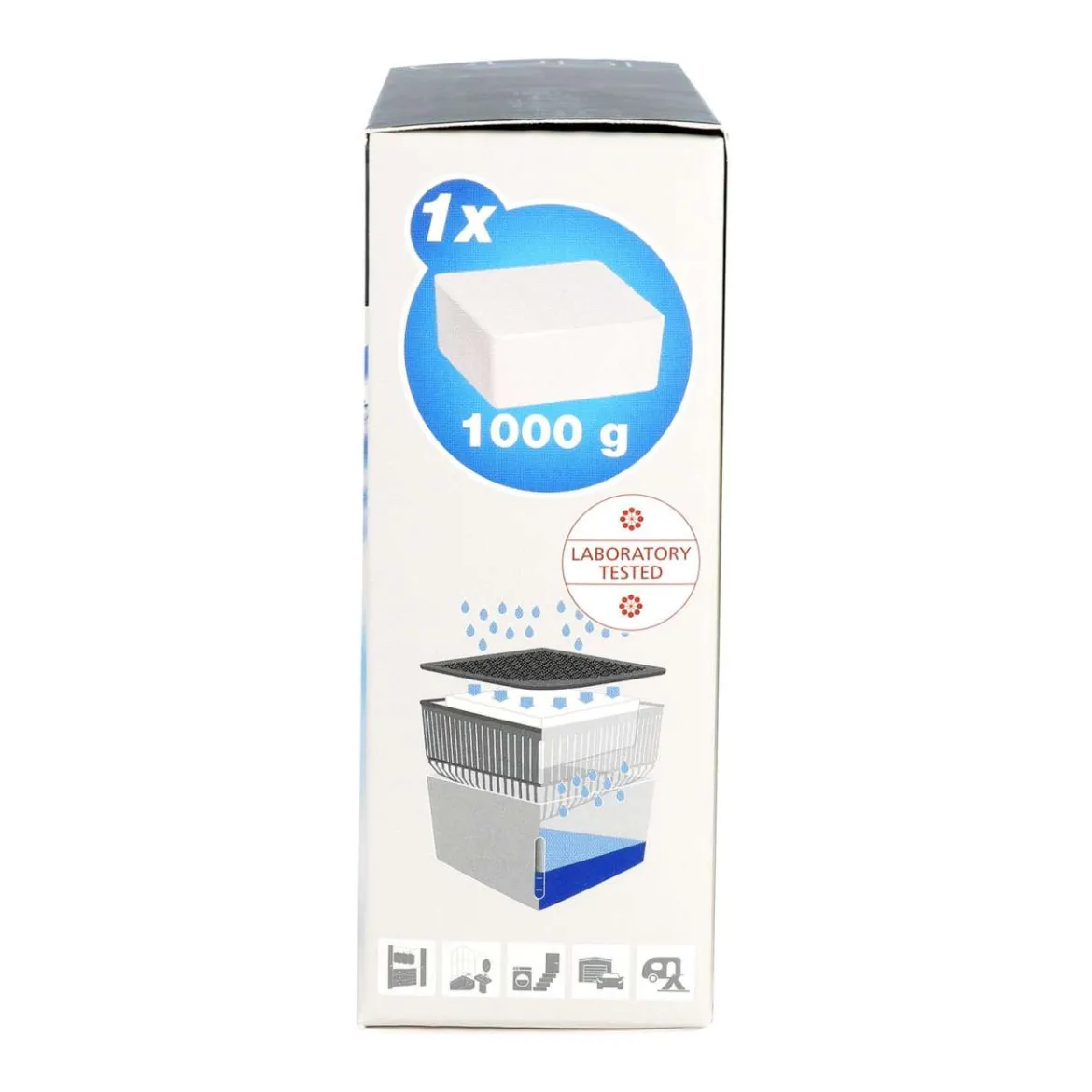 Luftentfeuchter-Nachfüllpack 1kg - Salzblock für Cube Entfeuchter