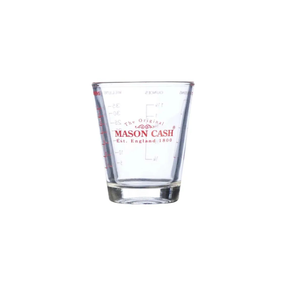 Mason Cash Mini-Messbecher: Robustes Glas, 4 Skalen, 35 ml