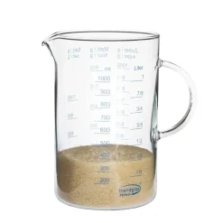 Messbecher aus Glas hitzebeständig 1000 ml - Trendglas