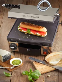 Milantoast Kontaktgrill keramikbeschichtet, bis 300 °C