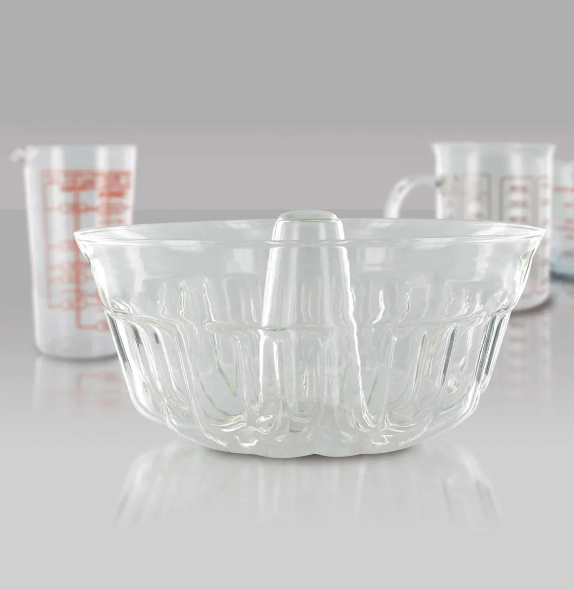 Napfkuchenform Glas, hitzebeständig und spülmaschinenfest